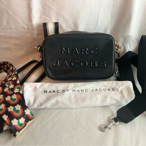 Marc Jacobs Black Crossbody with 3 Straps